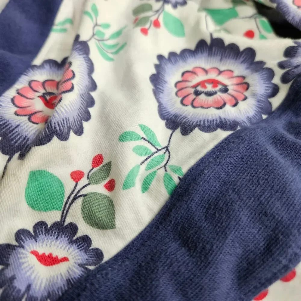 Tea Collection Wrap Front Taiyo Dress Wrap Floral Long Sleeve Girls 8